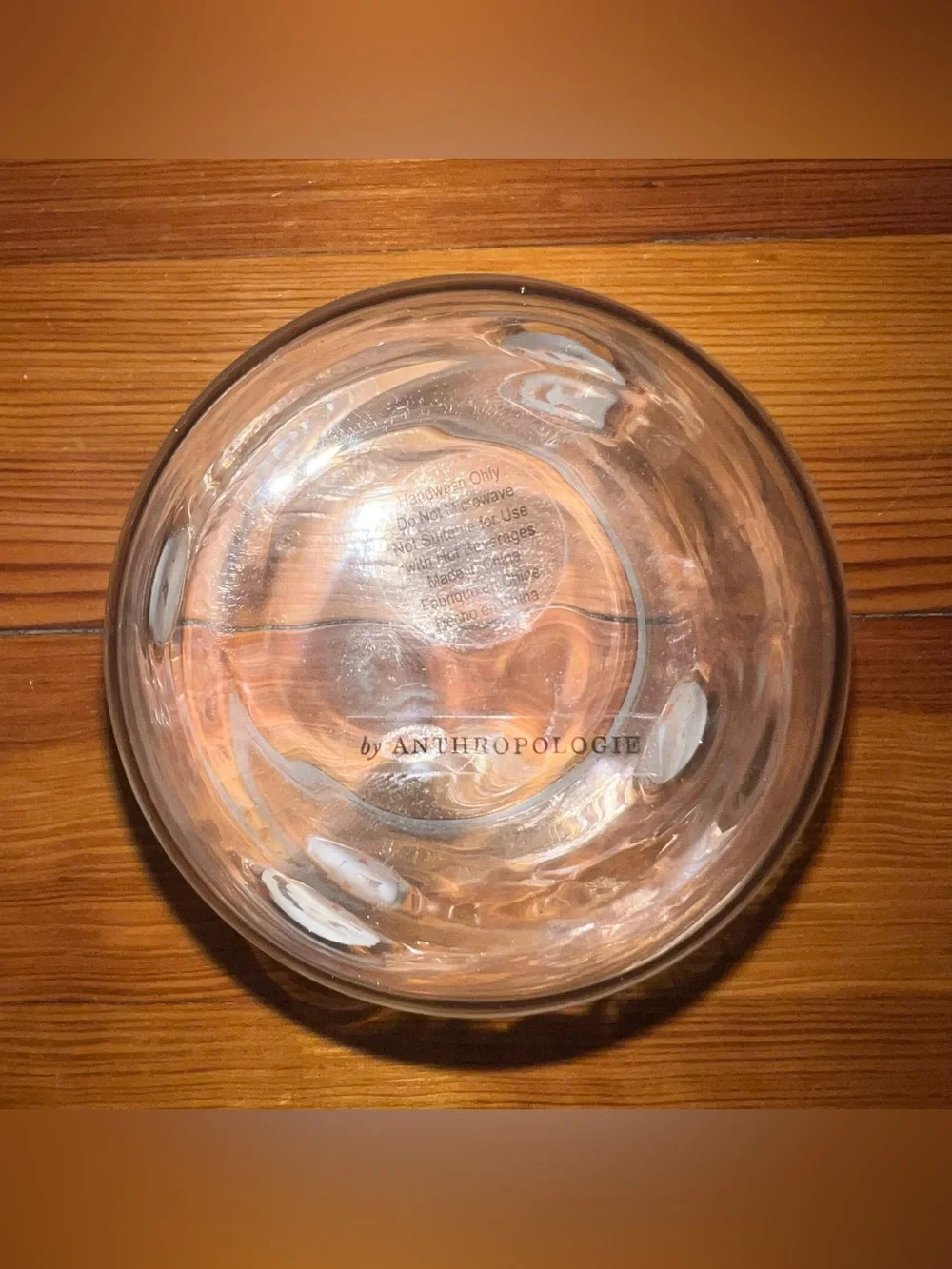 ANTHROPOLOGIE Icon Golf Glass
